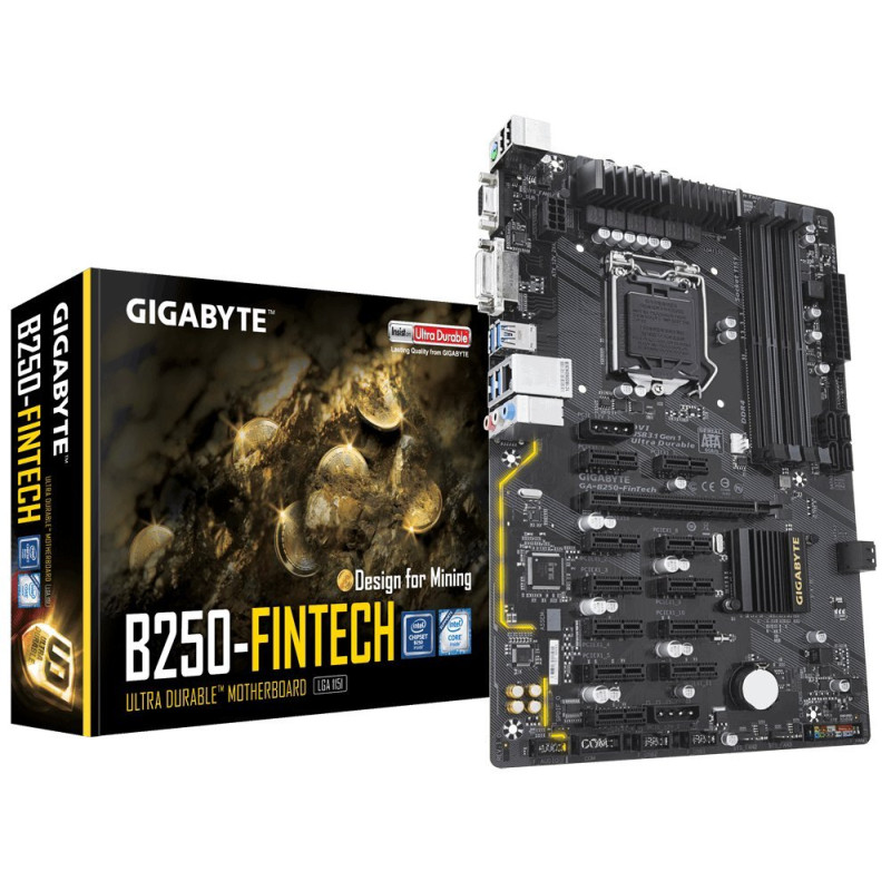 Gigabyte GA-B250-FinTech (s1151, Intel B250)