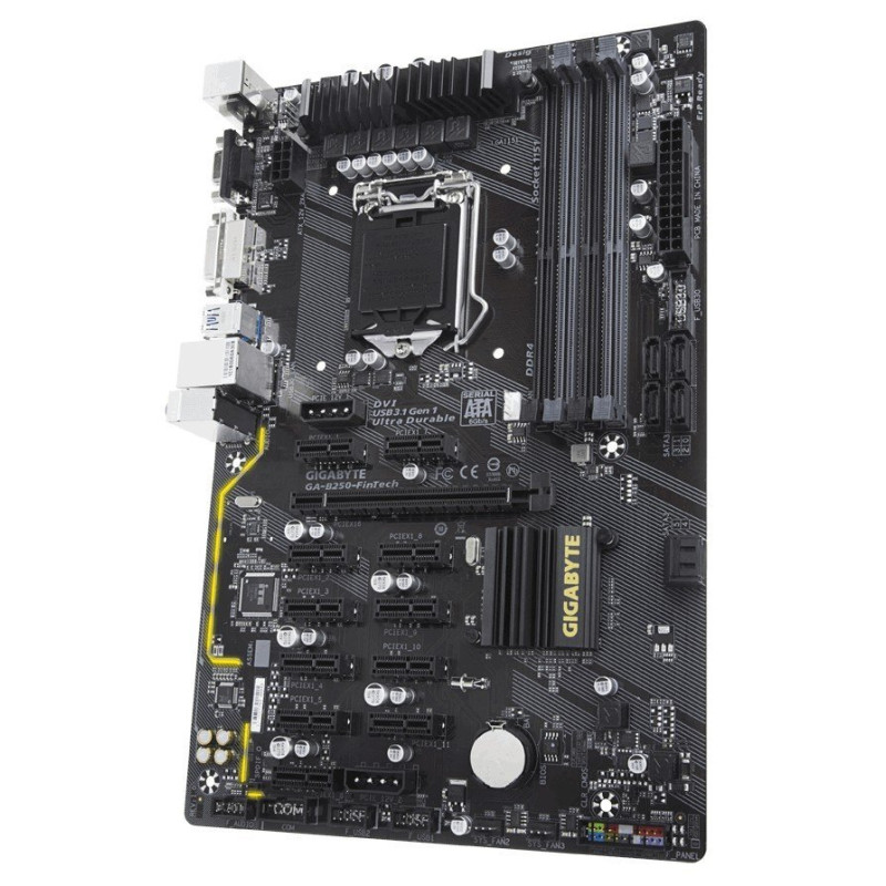 Gigabyte GA-B250-FinTech (s1151, Intel B250)