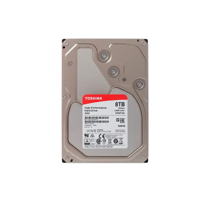 Жорсткий диск Toshiba X300 8 TB (HDWF180UZSVA)