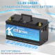 Акумулятор для ДБЖ Kepworth LiFePO4 12V/100AH 1280W*h (KW-12-100)