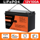 Акумулятор для ДБЖ Werchtay LiFePO4 12V 100Ah 1280Wh