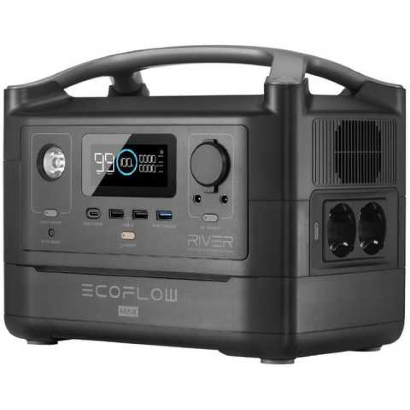 Зарядна станція EcoFlow RIVER Max (EFRIVER600MAX-EU, PB930425)
