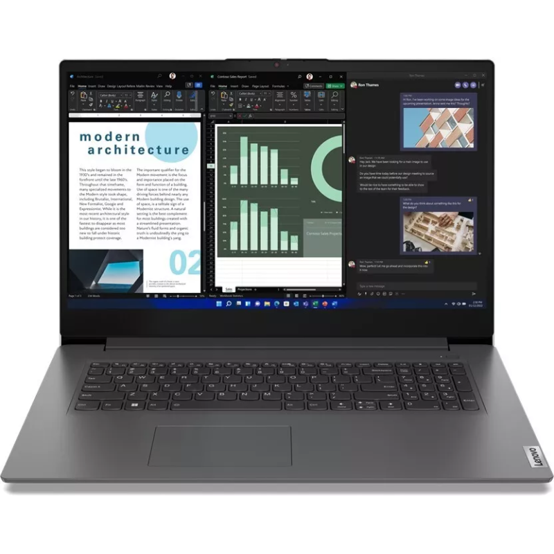 Ноутбук LenovoV17, Intel Core U300 4.40Ghz, 16GB RAM, 1TB SSD, Win 11 Pro