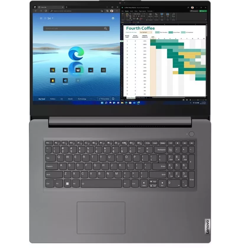 Ноутбук LenovoV17, Intel Core U300 4.40Ghz, 16GB RAM, 1TB SSD, Win 11 Pro