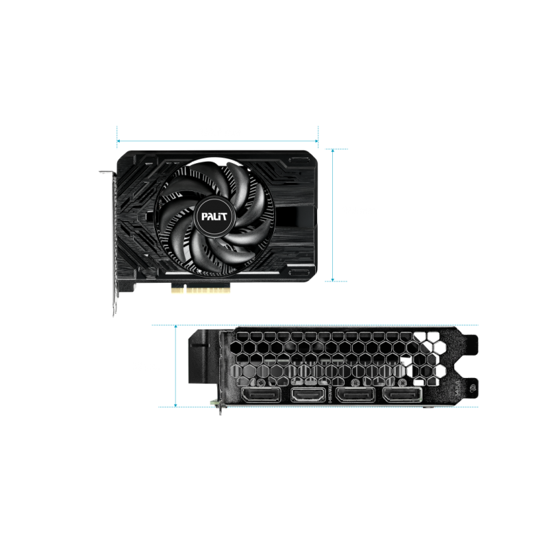 Palit GeForce RTX 4060 StormX (NE64060019P1-1070F)