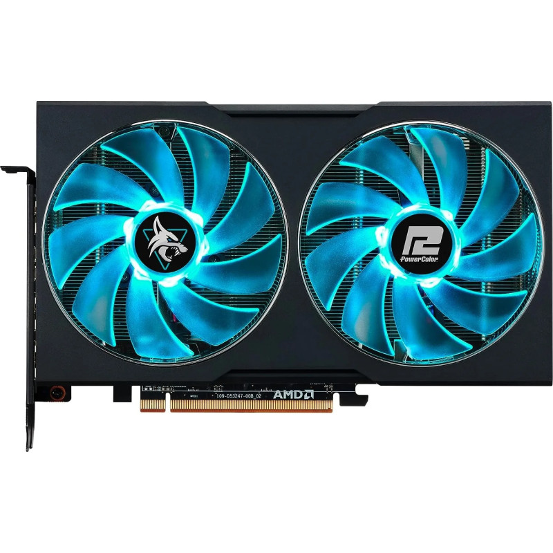 PowerColor Radeon RX 7600 8 GB Hellhound (RX 7600 8G-L/OC)