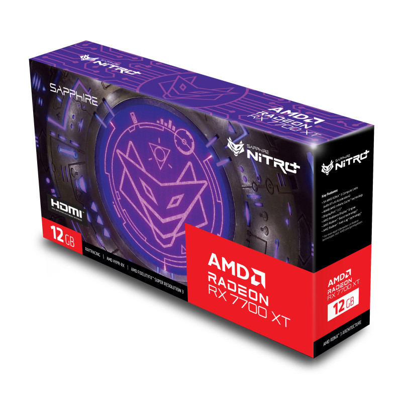 Sapphire Radeon RX 7700 XT 12GB NITRO+ (11335-02)