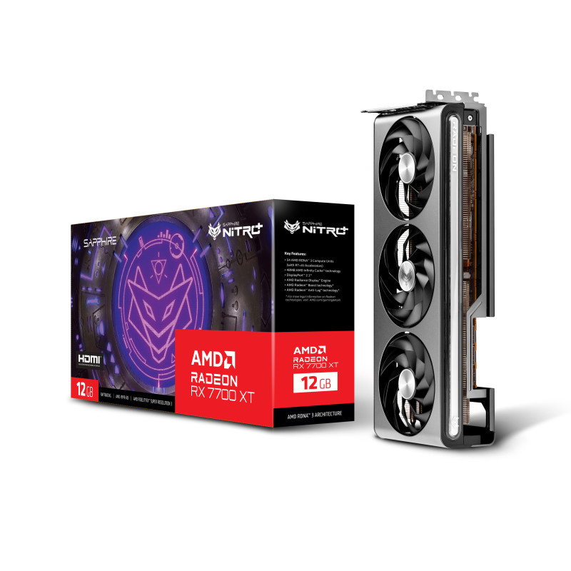Sapphire Radeon RX 7700 XT 12GB NITRO+ (11335-02)