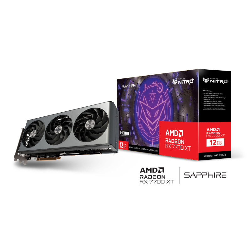 Sapphire Radeon RX 7700 XT 12GB NITRO+ (11335-02)