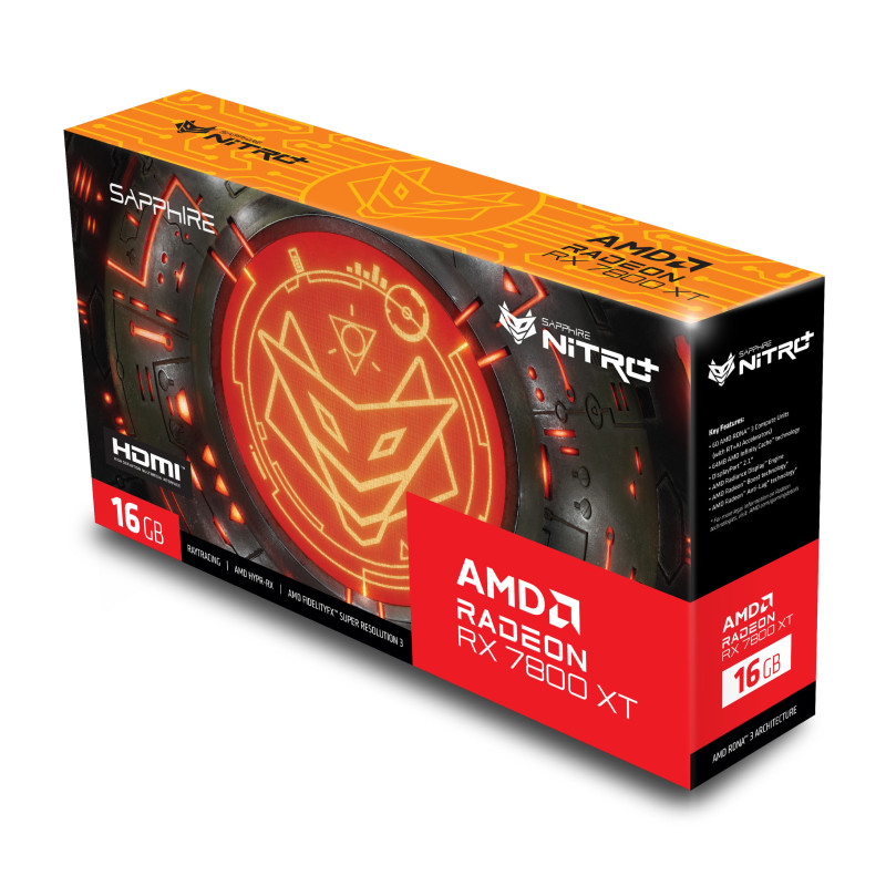Sapphire Radeon RX 7800 XT 16GB NITRO+ (11330-01)