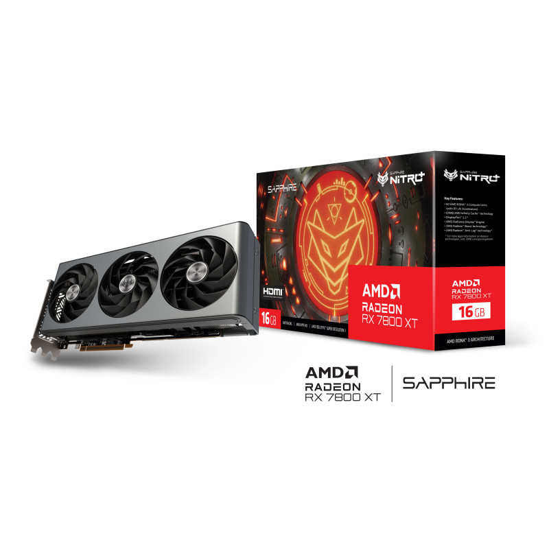 Sapphire Radeon RX 7800 XT 16GB NITRO+ (11330-01)