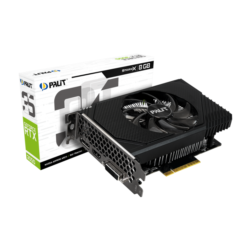 Palit GeForce RTX 3050 StormX (NE63050018P1-1070F)