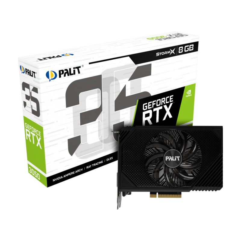 Palit GeForce RTX 3050 StormX (NE63050018P1-1070F)