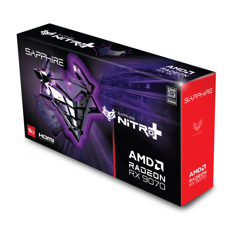 Sapphire Radeon RX 9070 16GB NITRO+ (11349-01-20G)