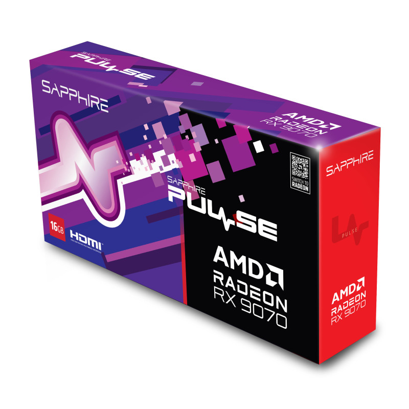 Sapphire Radeon RX 9070 16GB PULSE (11349-03-20G)