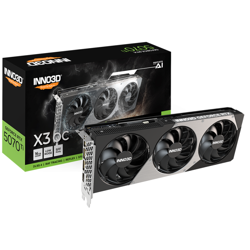 INNO3D GeForce RTX 5070 Ti X3 OC (N507T3-16D7X-176068N)