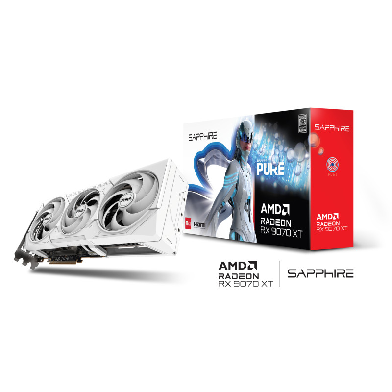 Sapphire Radeon RX 9070 XT 16GB PURE (11348-02-20G)