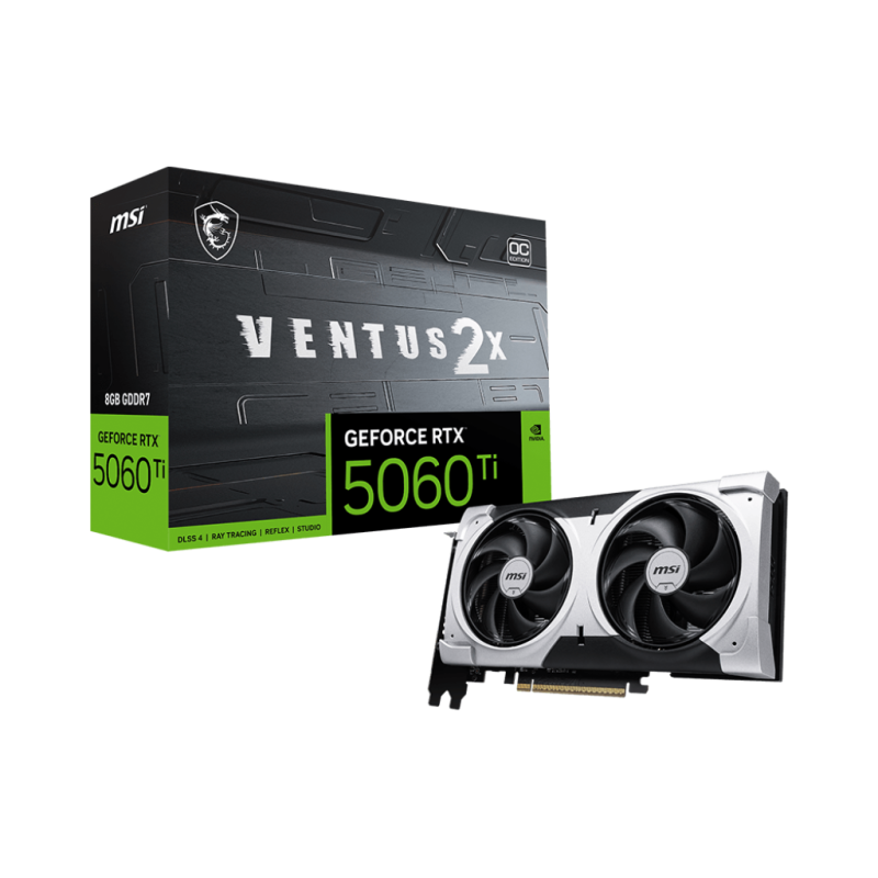 MSI GeForce RTX 5060 Ti 8G VENTUS 2X OC PLUS