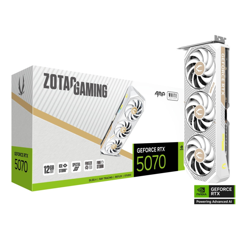 Zotac GAMING GeForce RTX 5070 AMP White ED (ZT-B50700FQ-10P)