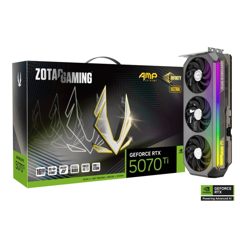 Zotac GAMING GeForce RTX 5070 Ti AMP Extreme INFINITY ULTRA (ZT-B50710BU-10P)