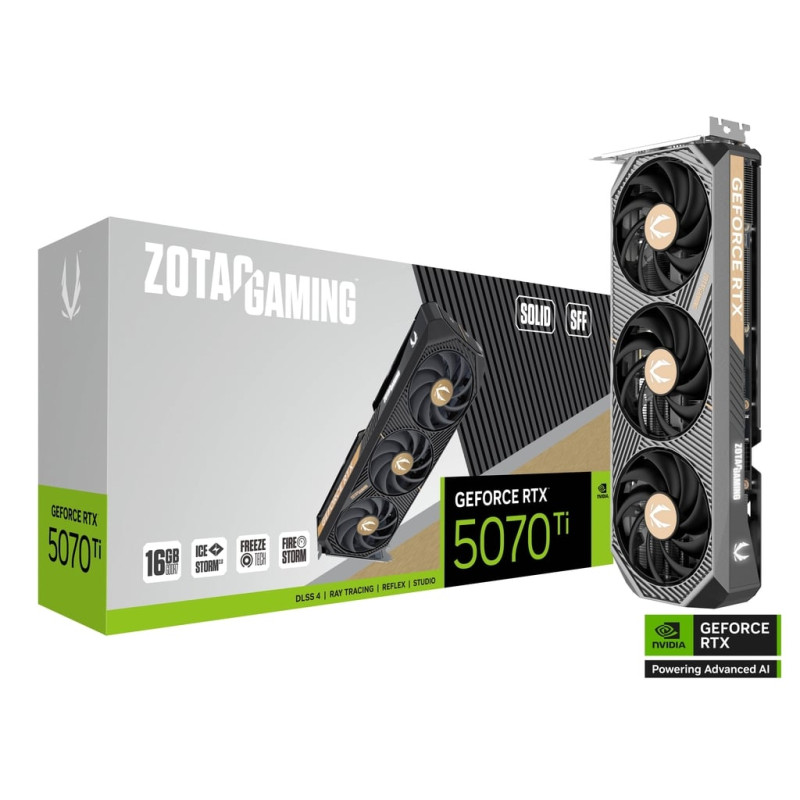 Zotac GAMING GeForce RTX 5070 Ti SOLID SFF (ZT-B50710D3-10P)
