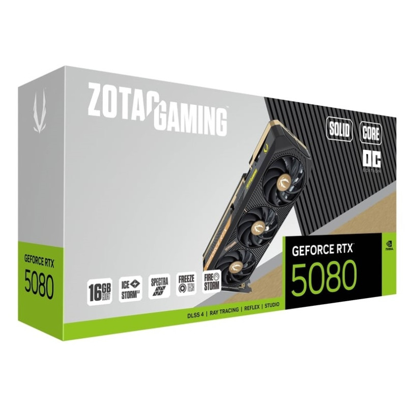 Zotac GAMING GeForce RTX 5080 SOLID CORE OC (ZT-B50800J2-10P)