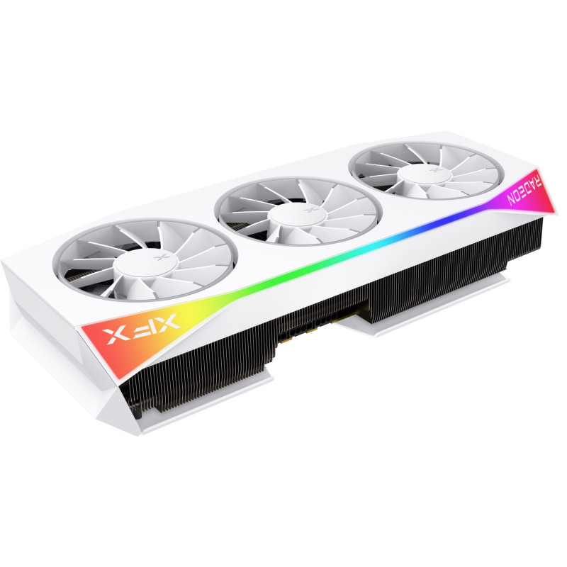 XFX Mercury AMD Radeon RX 9070XT OC White Magnetic Air Edition with RGB (RX-97TMARGW9)