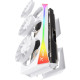 XFX Mercury AMD Radeon RX 9070XT OC White Magnetic Air Edition with RGB (RX-97TMARGW9)