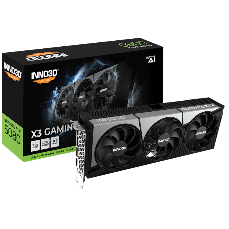 INNO3D GeForce RTX 5080 X3 GAMING OC (G50803-16D7X-17603930)