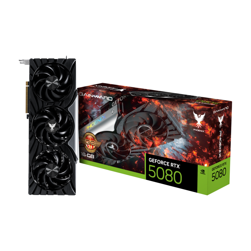 Gainward GeForce RTX 5080 Phoenix GS (NE75080S19T2-GB2031X)