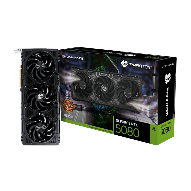 Gainward GeForce RTX 5080 Phantom GS (NE75080T19T2-GB2030P)