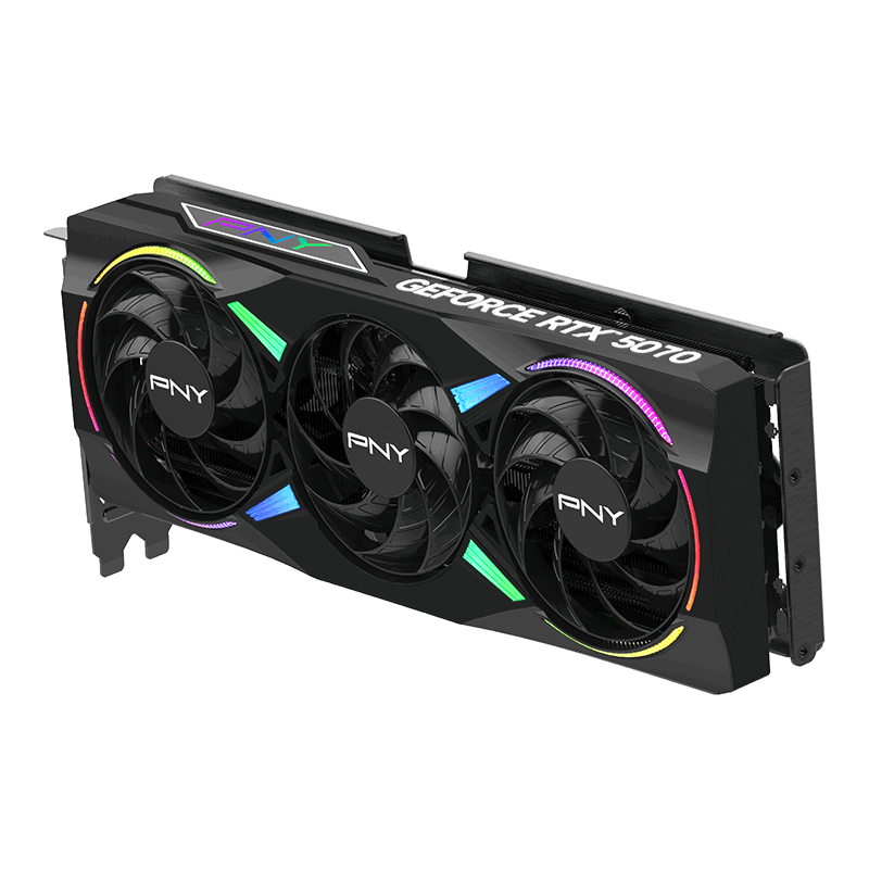 PNY GeForce RTX 5070 ARGB EPIC-X RGB Overclocked Triple Fan (VCG507012TFXXPB1-O)