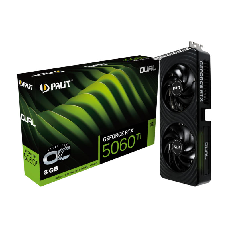 Palit GeForce RTX 5060 Ti Dual OC (NE7506TT19P1-GB2062D)
