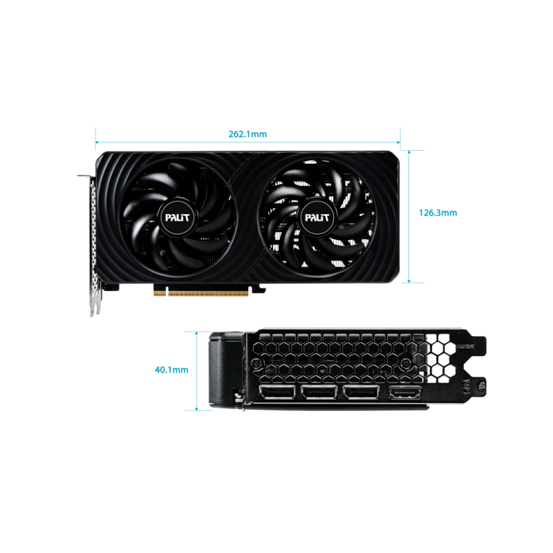 Palit GeForce RTX 5060 Ti Dual OC (NE7506TT19P1-GB2062D)
