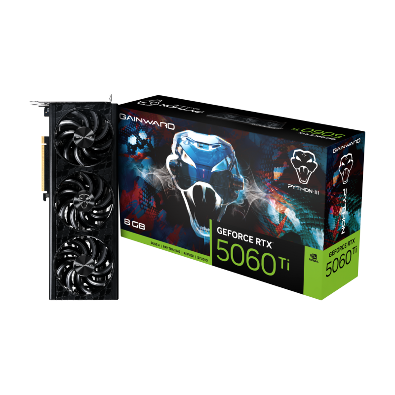 Gainward GeForce RTX 5060 Ti Python III (NE7506T019P1-GB2062T)