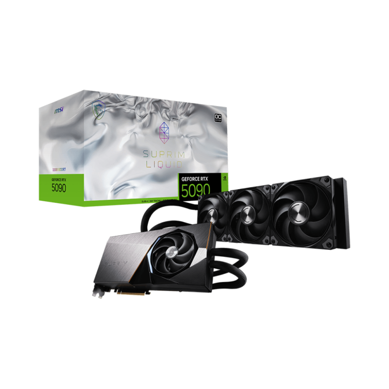 MSI GeForce RTX 5090 32G SUPRIM LIQUID OC