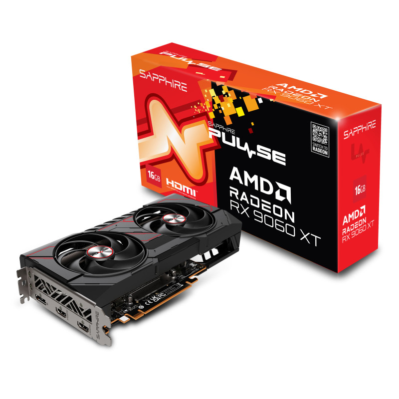 Sapphire Radeon RX 9060 XT 16GB PULSE GAMING OC (11350-03-20G)