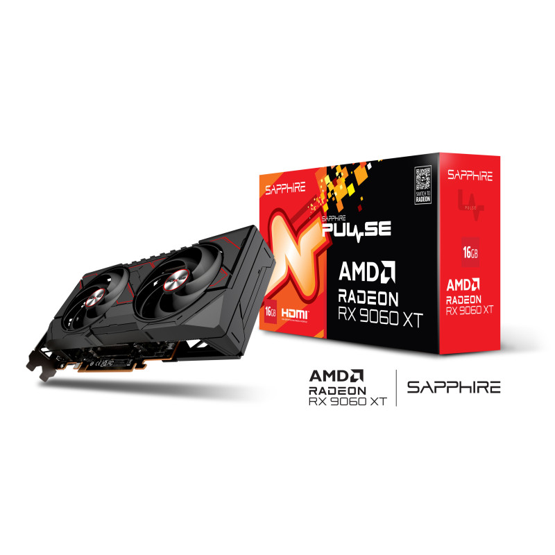 Sapphire Radeon RX 9060 XT 16GB PULSE GAMING OC (11350-03-20G)