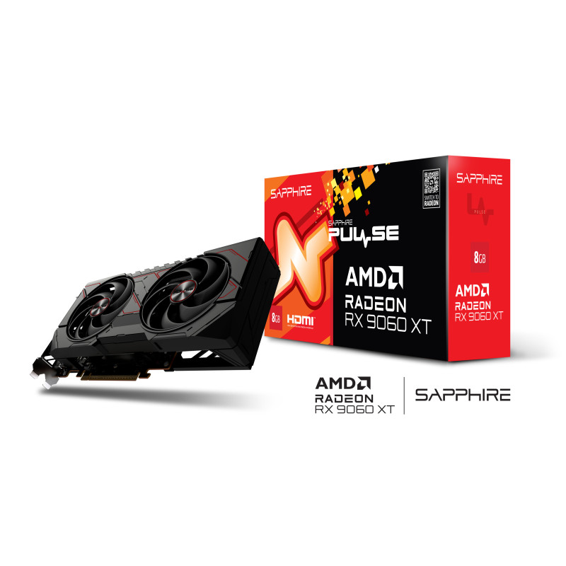 Sapphire Radeon RX 9060 XT 8GB PULSE GAMING OC (11350-04-20G)