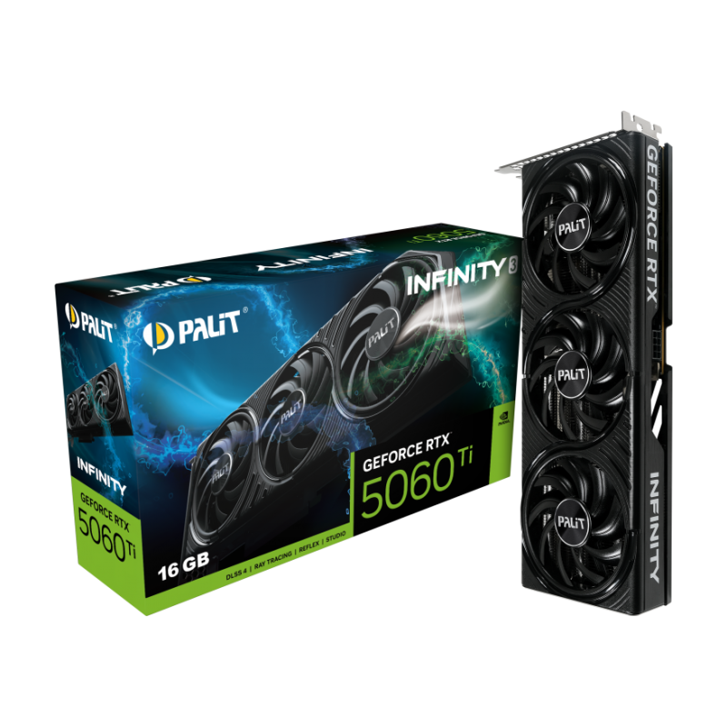 Palit GeForce RTX 5060 Ti Infinity 3 16GB (NE7506T019T1-GB2061S)