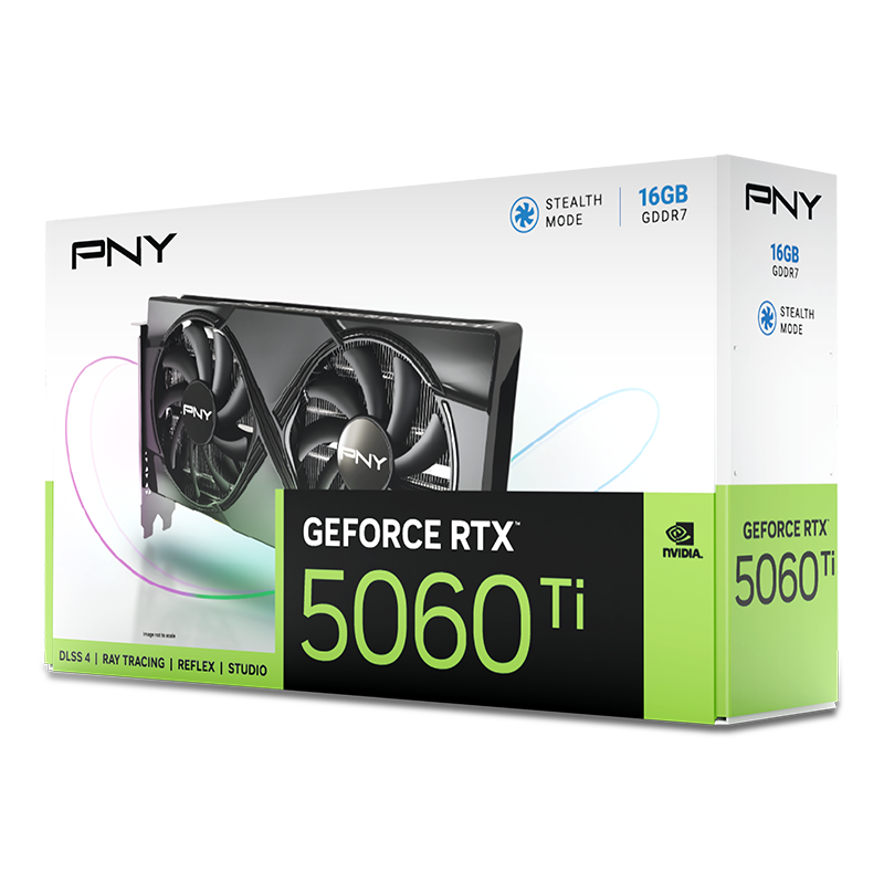 PNY GeForce RTX 5060 Ti VERTO Dual Fan (VCG5060T16DFXPB1)