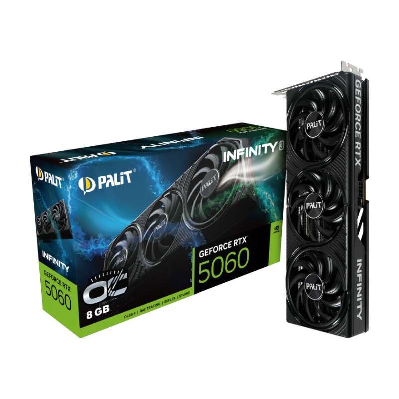 Palit GeForce RTX 5060 Infinity 3 OC (NE75060T19P1-GB2063S)