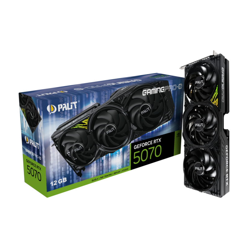 Palit GeForce RTX 5070 GamingPro-S (NE75070019K9-GB2050U)