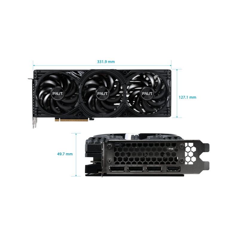 Palit GeForce RTX 5070 GamingPro-S (NE75070019K9-GB2050U)