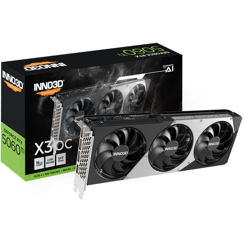 INNO3D GeForce RTX 5060 Ti X3 OC 16G (N506T3-16D7X-191073L)