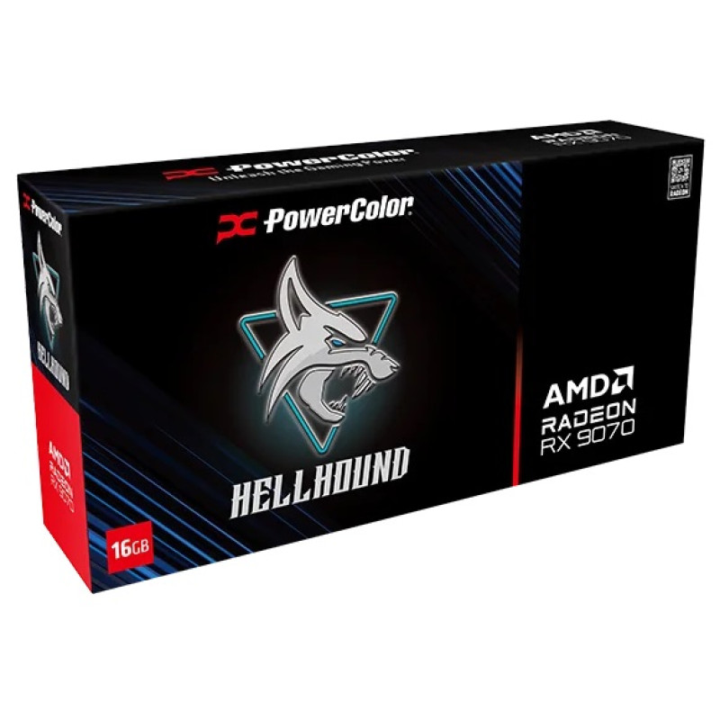 PowerColor Hellhound AMD Radeon RX 9070 16GB GDDR6 (RX9070 16G-L/OC)