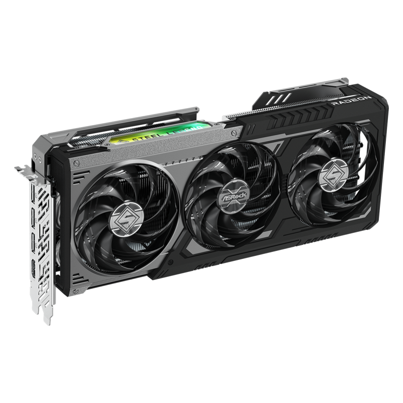 ASRock Radeon RX 9070 XT Steel Legend Dark 16GB (RX9070XT SLD 16G)