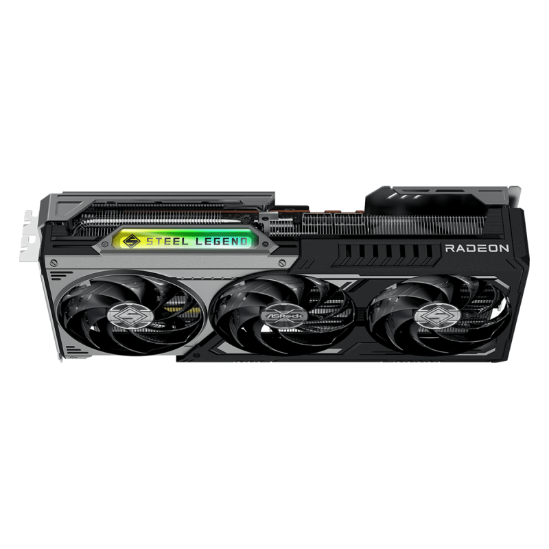 ASRock Radeon RX 9070 XT Steel Legend Dark 16GB (RX9070XT SLD 16G)