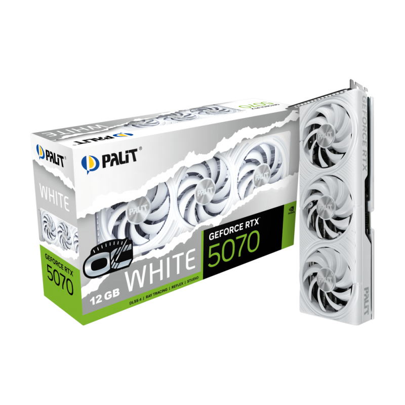 Palit GeForce RTX 5070 White OC (NE75070U19K9-GB2050W)