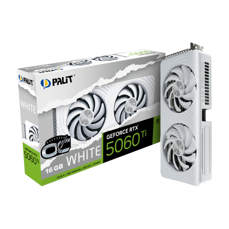 Palit GeForce RTX 5060 Ti White OC (NE7506TU19T1-GB2061M)